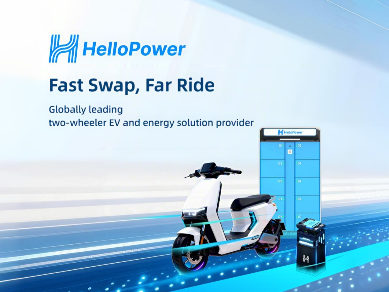 HelloSwap - Globally leading two-wheeler EV and energy solution provider